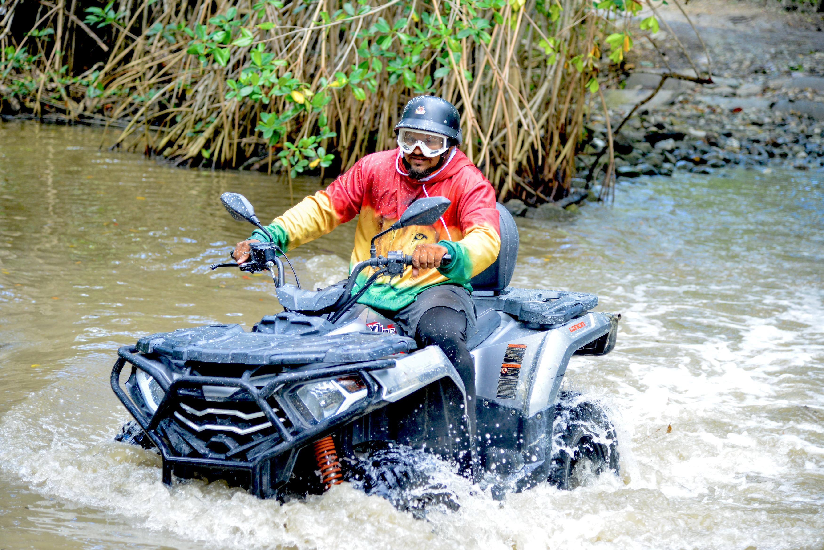 Momento real del recorrido en buggy y ATV por Puerto Plata