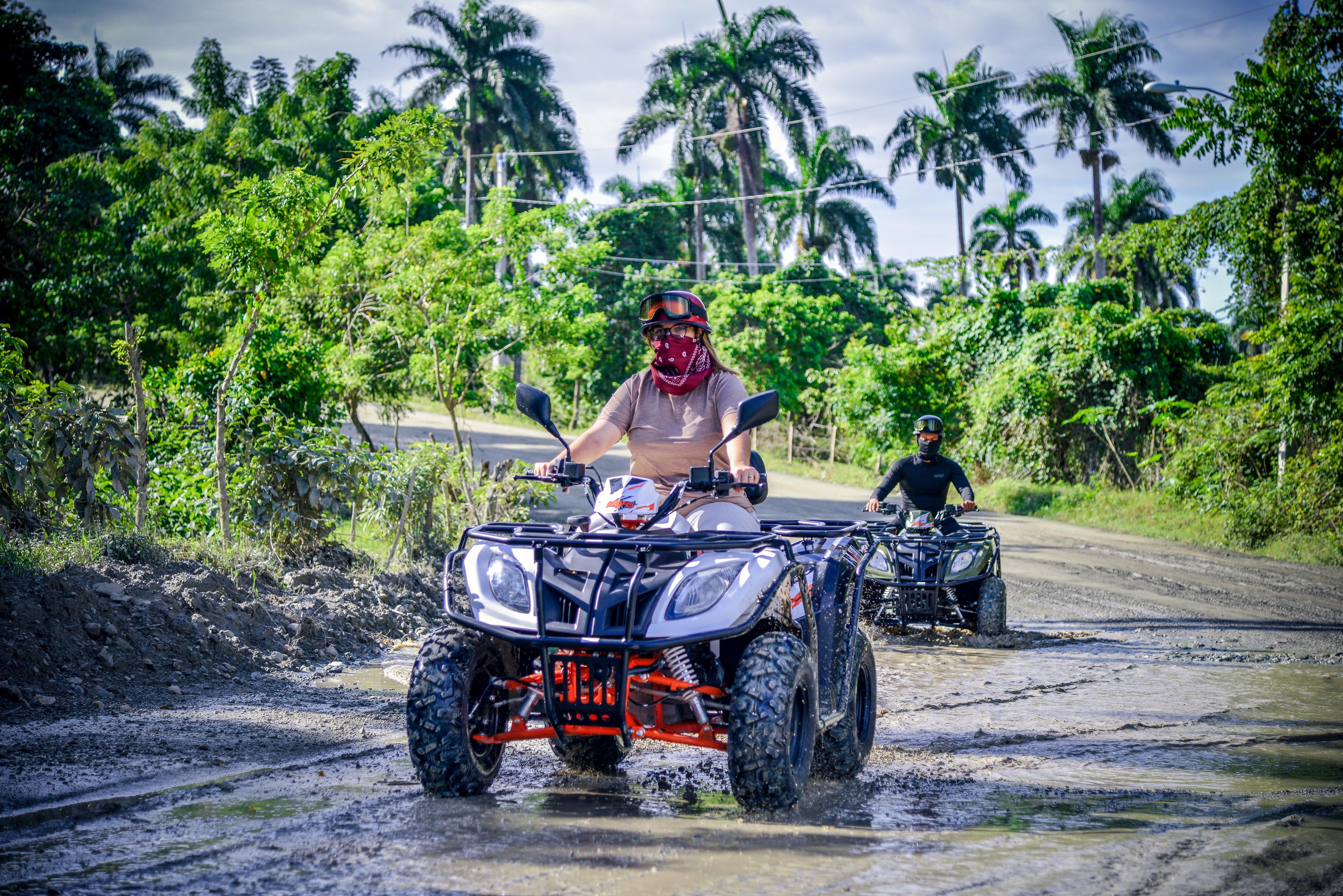 Momento real del recorrido en buggy y ATV por Puerto Plata