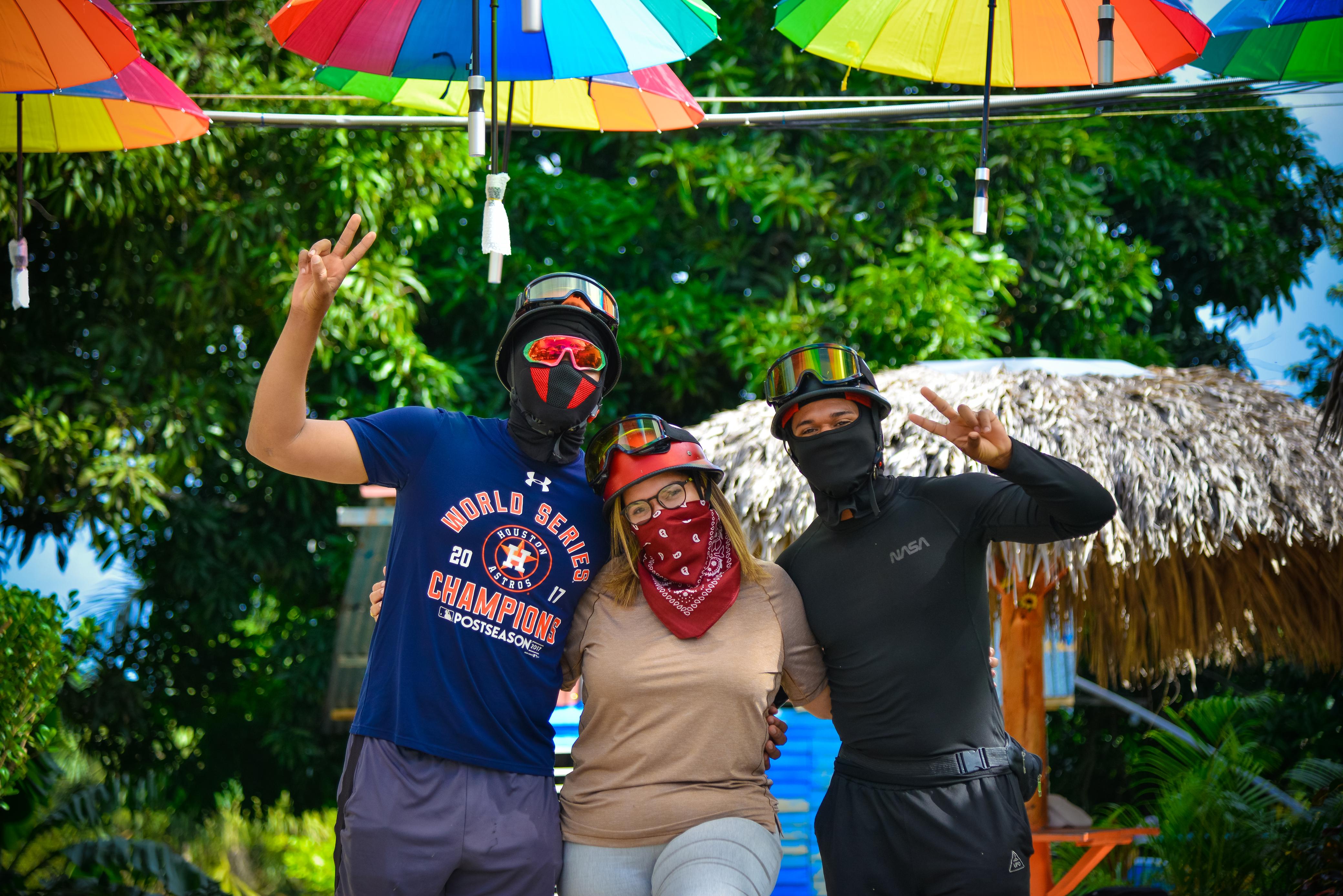 Momento real del recorrido en buggy y ATV por Puerto Plata