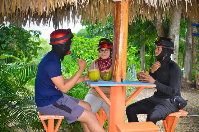 Momento real del recorrido en buggy y ATV por Puerto Plata